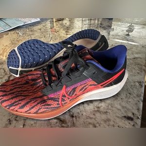 Women’s Sz 9 Nike Air Zoom Pegasus 38 Shoes Animal Burnt sunrise / Habanero Red